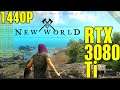 New World RTX 3080 Ti Very High Settings Performance 1440P
