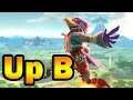 Smash Ultimate сильнейшие приёмы - Up B