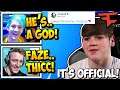 Streamers React to MONGRAAL *JOINING* FaZe Clan! (FASTEST EDITOR)