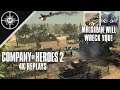 The Biggest Threats Fall to Teamwork!!! - Company of Heroes 2 4K Replays #162