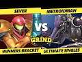 The Grind 146 Winners Bracket - SeVeR (Samus) Vs. MetroidMan (Ridley) Smash Ultimate - SSBU
