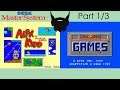 Alex Kidd in Miracle World & California Games - The Master System (1/3)