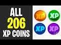 All 206 XP Coins Locations SEASON 2 - Fortnite