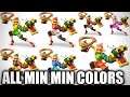 All MIN MIN Colors from ARMS in Super Smash Bros Ultimate
