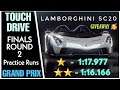 Asphalt 9 | Touch Drive | Lamborghini SC20 Grand Prix Round 2 | 1⭐ and 2⭐ | Practice Runs