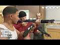 GTA 5 - Robbing Banks With Franklin, Michael And Trevor