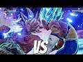 JUMP FORCE - Goku Mastered Ultra Instinct vs SSB Vegeta 1vs1 Gameplay (Full HD)