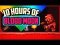 Loot from 10 Hours of the BLOOD MOON In Terraria