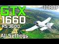 Microsoft Flight Simulator | GTX 1660 + Ryzen 5 3600 | Low vs. Medium vs. High vs. Ultra | 1080p