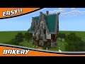 Easy Bakery Tutorial: How to Build a Medieval Bakery in Minecraft