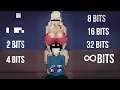 [ not save for work ] 0, 1, 2, 4, 8, 16, 32, 64 bit(s) to unlimited bits