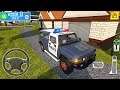 Police Hummer Driving in Driver's Test School - Roundabout 2 Real City Driving Parking - Android G