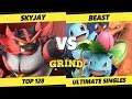 Smash Ultimate - Skyjay (Incineroar) Vs. Beast (Pokemon Trainer) The Grind 110 SSBU Top 128