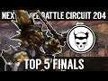 [Soulcalibur 6] Top 5 Finals  - NLBC 204 (Timestamps)