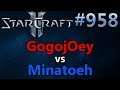 StarCraft 2 - Replay-Cast #958 - GogojOey (Z) vs Minatoeh (Z) - WCS Spring 2019 [Deutsch]