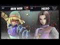 Super Smash Bros Ultimate Amiibo Fights – Min Min & Co #336 Min Min vs Hero