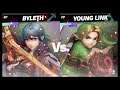 Super Smash Bros Ultimate Amiibo Fights  – Request #18818 Byleth vs Young Link