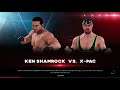 WWE 2K20 Ken Shamrock VS X-Pac 1 VS 1 Match