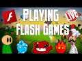 Adobe Flash is Ending, so let's play some Flash Games | Adobe Flash Games Live Gameplay
