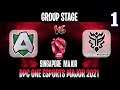 Alliance vs Thunder Game 1 | Bo2 | Group Stage ONE Esports Singapore Major DPC 2021