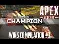 Apex Legends Xbox One Gameplay - Wins Compilation #3 | Caustic | Mirage | Wraith | Bangalore