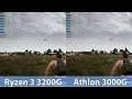 Athlon 3000G vs Ryzen 3 3200G CPU Test Comparison. Dota 2, CS:GO, PUBG, Fortnite ect