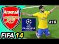 Champions League ACTION Returns - FIFA 14 Arsenal Career Mode #18