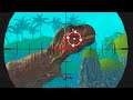 Dino Hunter King Gameplay Walkthrough 3 All Level T-Rex Boss (by mobirix)