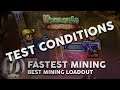Fastest Mining Speed in Terraria 1.4 Journey's End - RETESTED ( All dirt world) - Max Mining speed