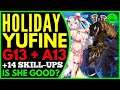 Holiday Yufine 🆚 (Golem 13 & Azimanak 13) Epic Seven G13 A13