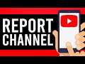 How To Report a YouTube Channel on Phone (Report on YouTube App)