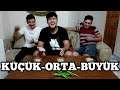 KÜÇÜK ORTA BÜYÜK YİYECEKLERİ YEDİK ?! KAAN KAAN 2