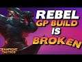 LEARN THIS OP BUILD (Insane LATE GAME!) 6 Rebels + GP Build Guide | TFT Set 3 Patch 10.11 Builds