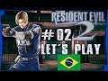 Let´s Play Resident Evil 2 Dublado e Legendado em PT-BR - Leon B #02 - Conhecendo Ada Wong !