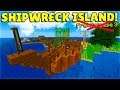 MINECRAFT 1.14 - SHIPWRECK SURVIVAL ISLAND - CHUNK STOLEN! (Dinnerbone Seed)