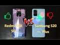 Redmi 10X 5G Destroys S20+ in PUBG Mobile NBA Gaming Test Comparison | MTK Dimensity 820 Exynos 990