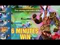 The Enemy Concedes Defeat in 6 minutes - Badang's Team too Strong - Mobile legends - MLBB