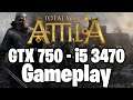 Total War: Attila Gameplay on | GTX 750 1GB - i5 3470 |