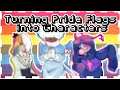 Turning Pride Flags into Characters