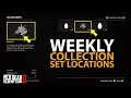 Weekly Collection Set Locations in Red Dead Online