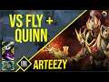 Arteezy - Dragon Knight | vs Fly + Quinn | Dota 2 Pro Players Gameplay | Spotnet Dota 2