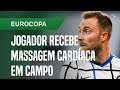 Eurocopa: Eriksen recebe massagem cardíaca após desmaio em campo