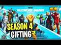GIFTING SEASON 4 BATTLE PASS FOR FORTNITE RIGHT NOW