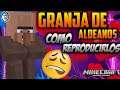 COMO HACER UNA GRANJA de ALDEANOS en MINECRAFT BEDROCK - JAVA - 1.19 !!! (MUY FACIL Y SENCILLO)