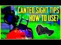 How To Use Canted Sight In Pubg Mobile New Update 0.18.0 | Canted Sight Tips & Tricks