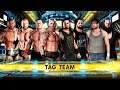 John Cena & Evolution vs The Shield & Braun Strowman- 8 Man Elimination Match-GAMEPLAY- WWE2K18