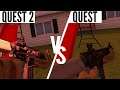 Onward Quest 2 vs Quest 1 Graphics Comparison - Big Update! (Update 1.8.5)