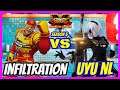 SFV CE💥 Infiltration (Ed) VS Uyu NL (Cammy)💥SF5💥Messatsu💥