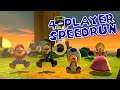 4 Player Mario 3D World speedruns are insane...