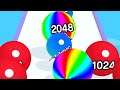 BALL RUN 2048 - All Levels Gameplay Walkthrough Android, iOS v.1